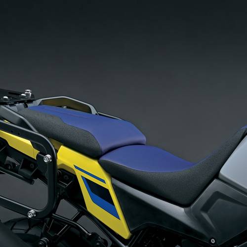 مقعدة منخفضة  (2020–2026) V-STROM DE 1050  اللون أزرق/أسود