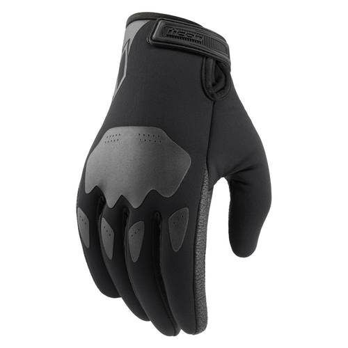 طقم قفاز حماية ماركة ايكون اللون اسود HOOLIGAN INSULATED