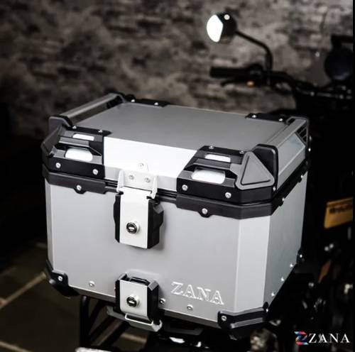 شنطة خلفية ألمنيوم  اللون فضي  لـ ادفنشر V‑Strom 250