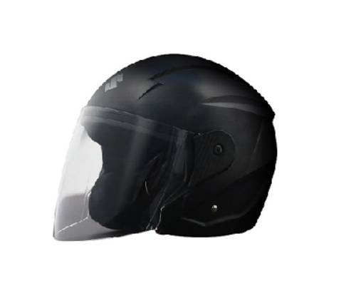 خوذة سوزوكي اوبن فيس اللون اسود HELMET OPEN FACE 