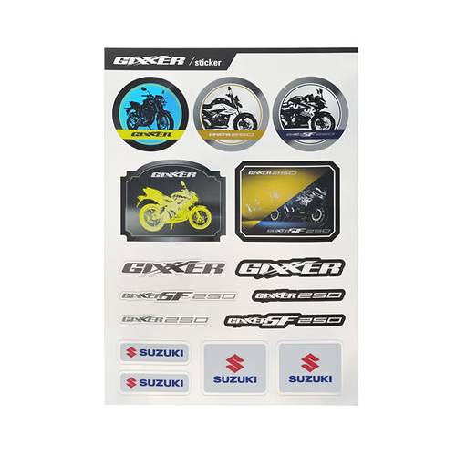 ملصقات فئة GIXXER