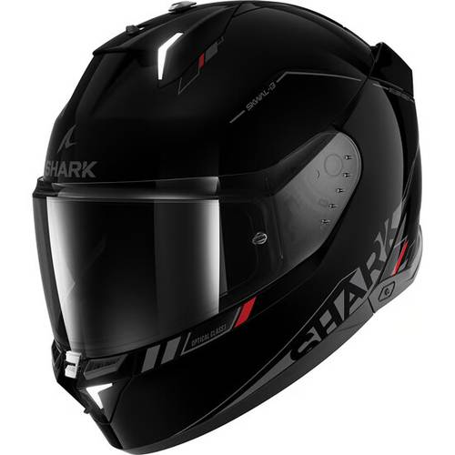 خوذة ماركة SHARK اللون اسود رمادي احمر SHARK Skwal i3 Blank SP