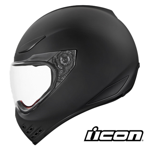خوذة ماركة ايكون اللون اسود مطفي Domain™ Rubatone Helmet