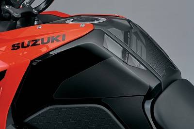 طقم استيكر حماية خزان وقود جانبي شفاف V-STROM250 SX