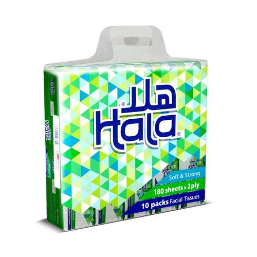 مناديل هلا 180م اخضر