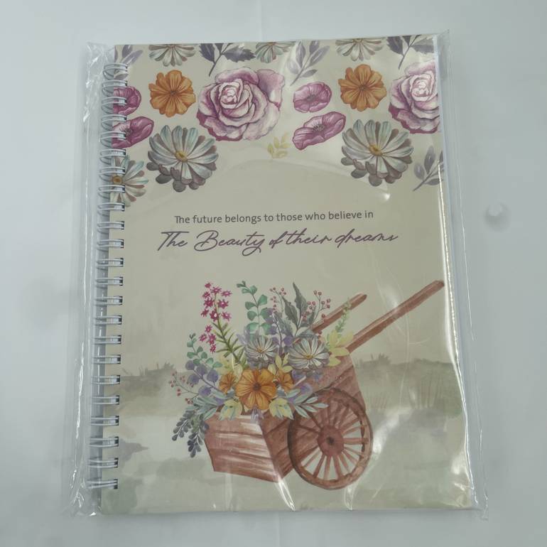 نسخة من قرطاسية | دفتر انجليزي زهرة