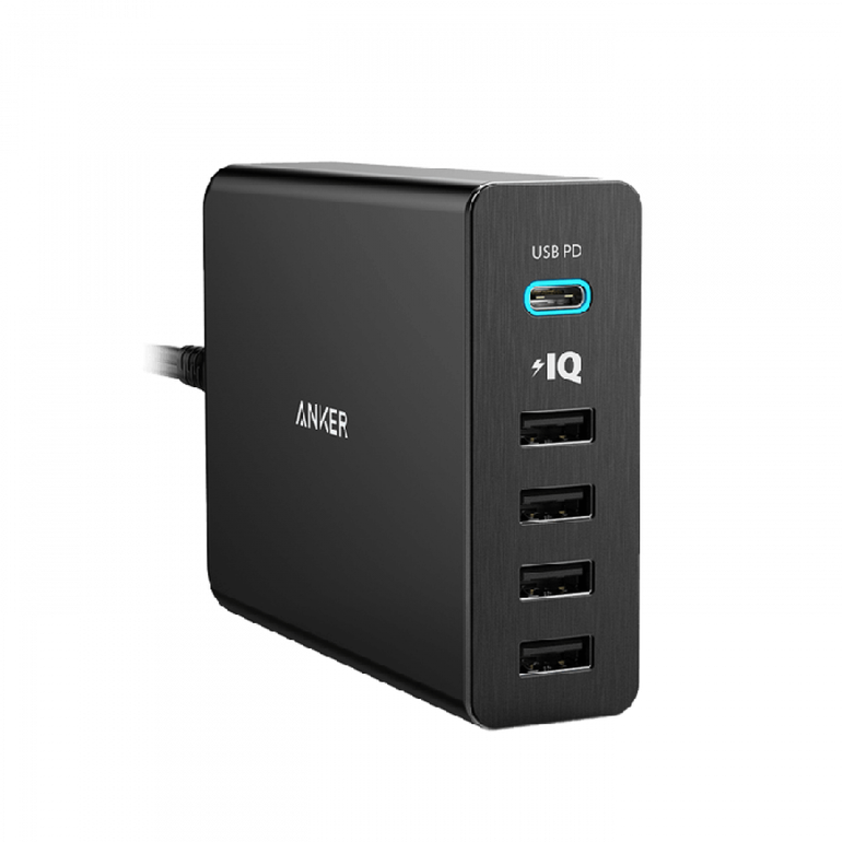 مخزن طاقة |انكر| Power port+5 USB-C أسود