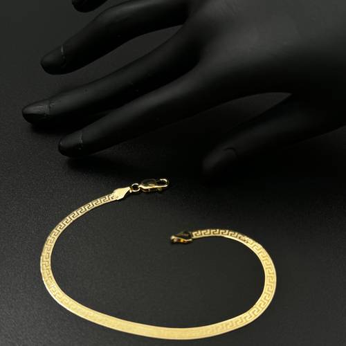 سوارة فلات ذهب ايطالي عيار 18