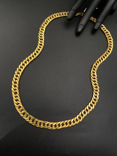 عقد جنزير ذهب عيار 21 