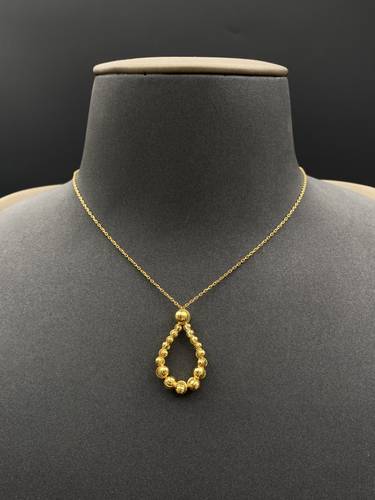 YELLOW GOLD NECKLACE K21