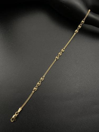 سوارة ذهب ايطالي أصفر عيار 18 
