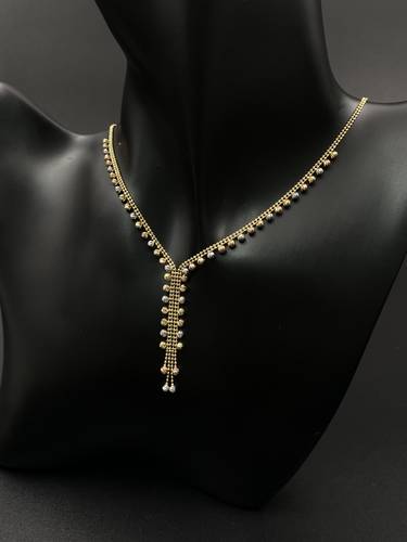 عقد دوريكا ذهب ايطالي عيار 18