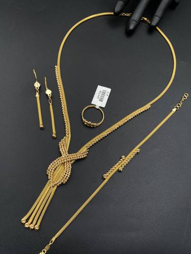 طقم دوريكا ذهب أصفر عيار 21