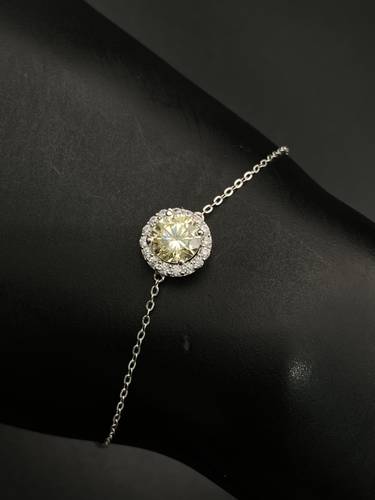 سوارة ذهب أبيض عيار 18 