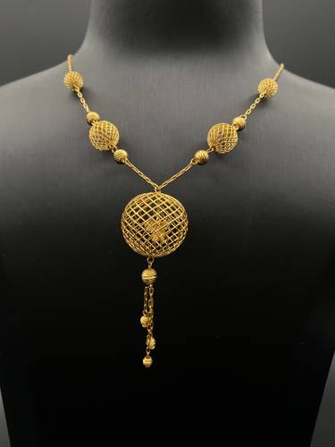 سبحة ذهب عيار 21 