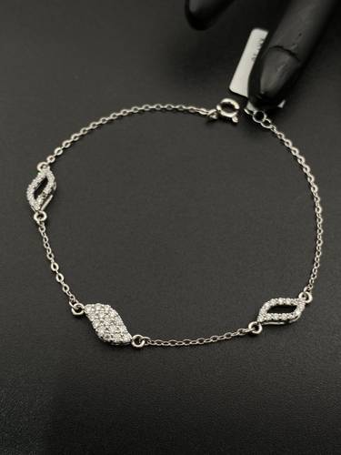 سوارة ذهب أبيض عيار 18 