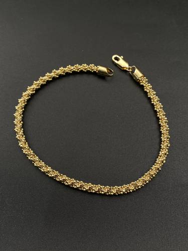 سوارة ذهب ايطالي أصفر عيار 18 