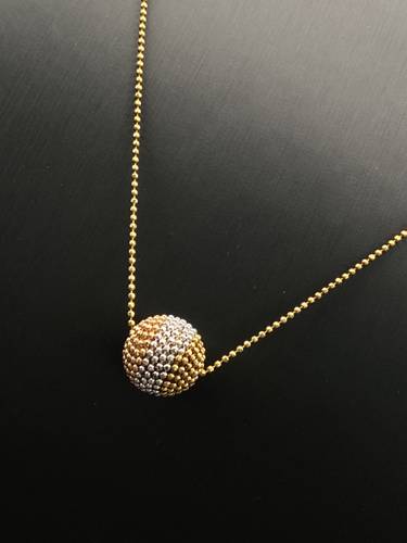 عقد ذهب ايطالي عيار 18
