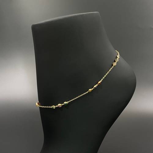 خلخال ذهب عيار 18