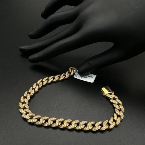 سوارة جنزير ذهب ايطالي عيار 18