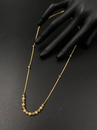 عقد ذهب عيار 21