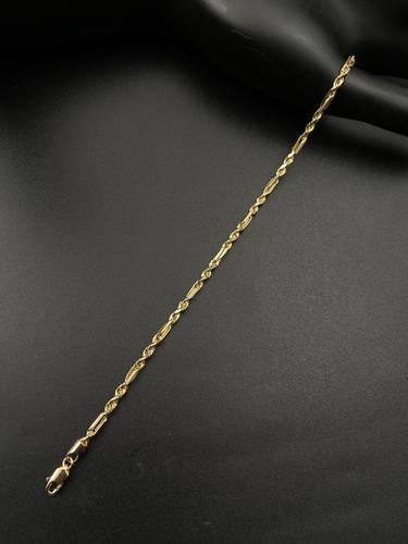 سوارة مبروم ذهب ايطالي أصفر عيار 18 