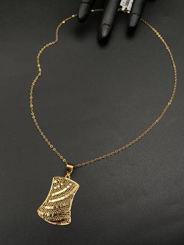 عقد ذهب أصفر عيار 21 