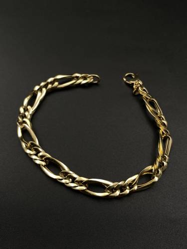 سوارة جنزير ذهب ايطالي أصفر عيار 18 