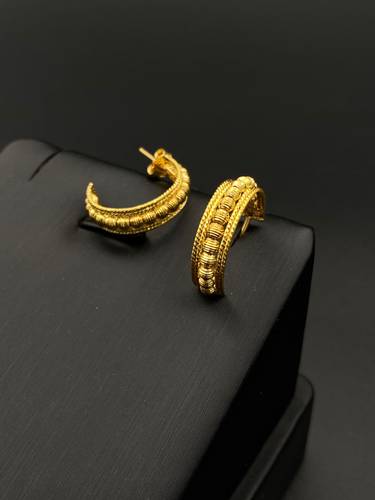 حلق دوريكا ذهب عيار 21