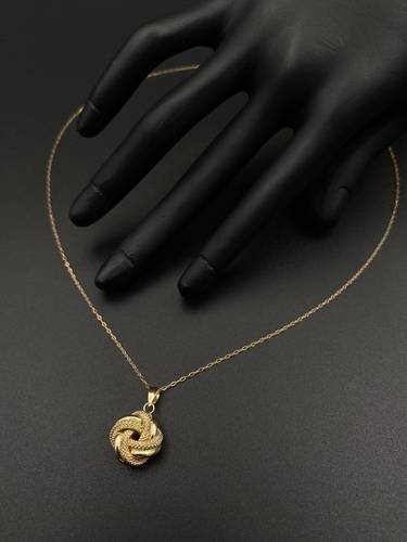 عقد ذهب ايطالي عيار 18