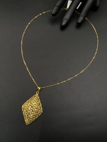 عقد ذهب أصفر عيار 21 