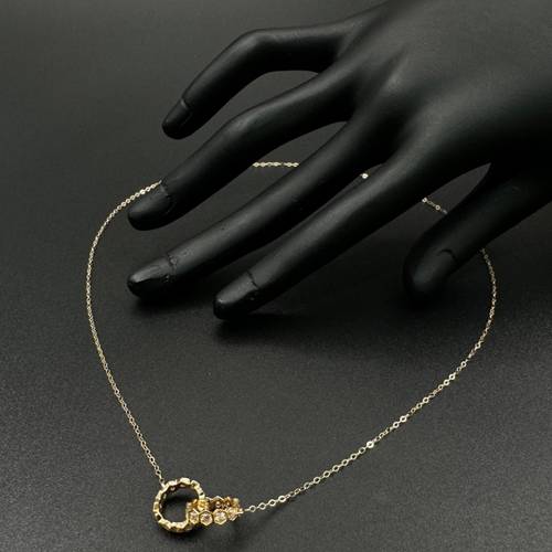 عقد ذهب عالمي عيار 18 