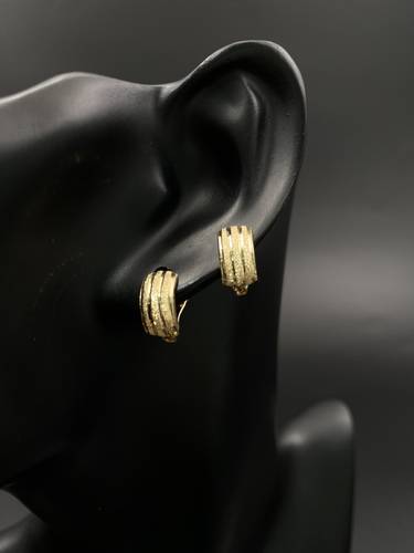 حلق ذهب ايطالي عيار 18