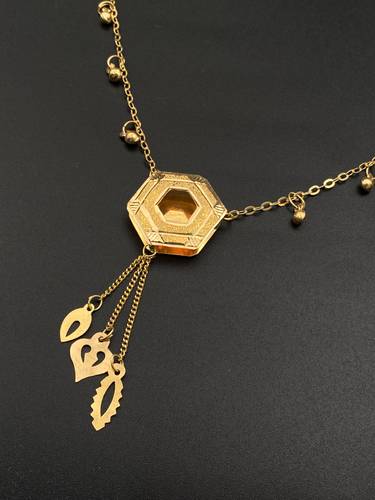 سبحة ذهب عيار 21 