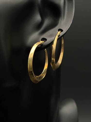 حلق ذهب إيطالي عيار ١٨