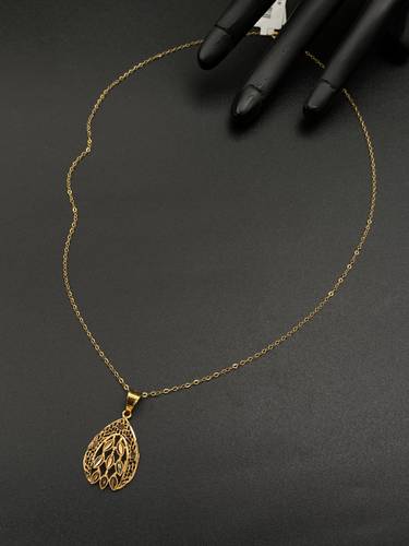 عقد ذهب عيار 21