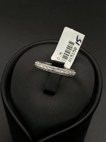 دبلة ذهب ابيض عيار 18 