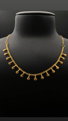 عقد ياسمينة ذهب عيار 21