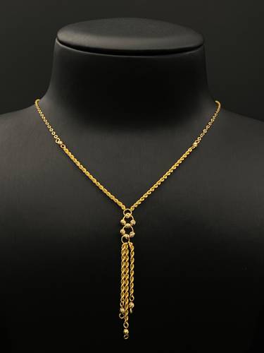 عقد ذهب مبروم دوريكا عيار 21