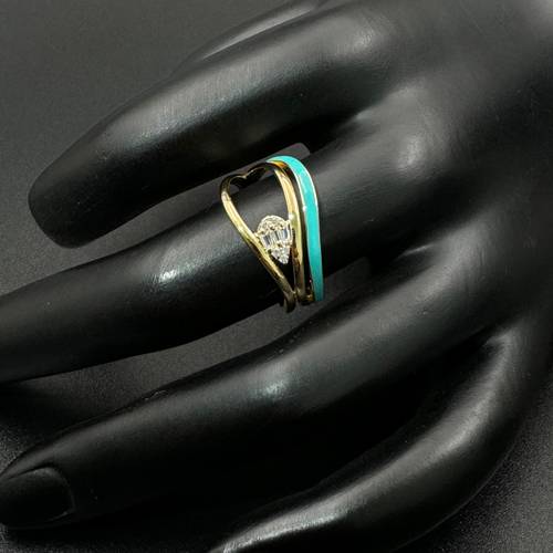 خاتم ذهب ايطالي عيار 18