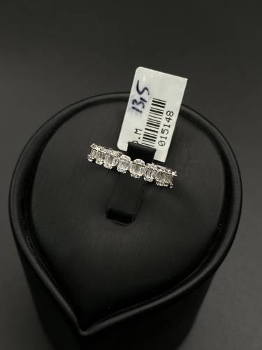 دبلة ذهب ابيض عيار 18 