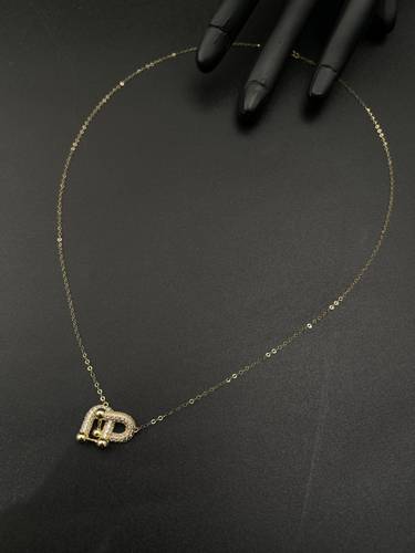 عقد ذهب أصفر عيار 18 