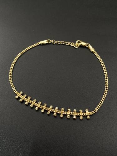 سوارة دوريكا ذهب ايطالي أصفر عيار 18