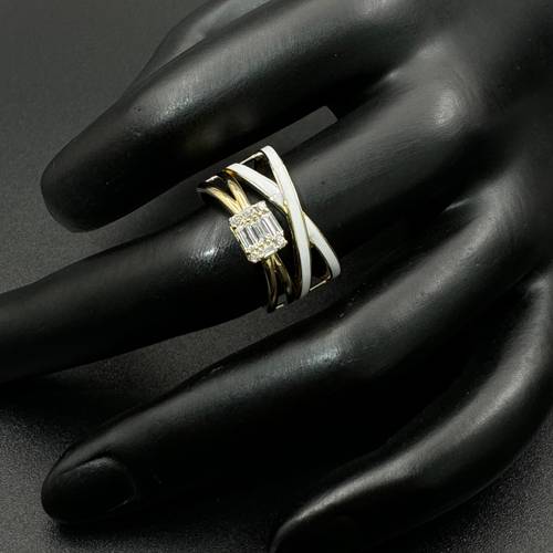خاتم ذهب ايطالي عيار 18