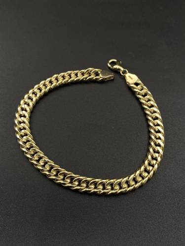 سوارة جنزير ذهب ايطالي أصفر عيار 18 
