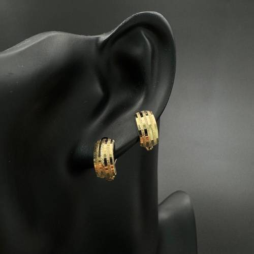 حلق ذهب إيطالي عيار ١٨