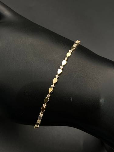 سوارة ذهب اصفر عيار 18