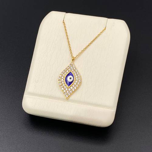 عقد ذهب عيار 18