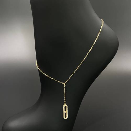 خلخال ذهب عالمي عيار 18