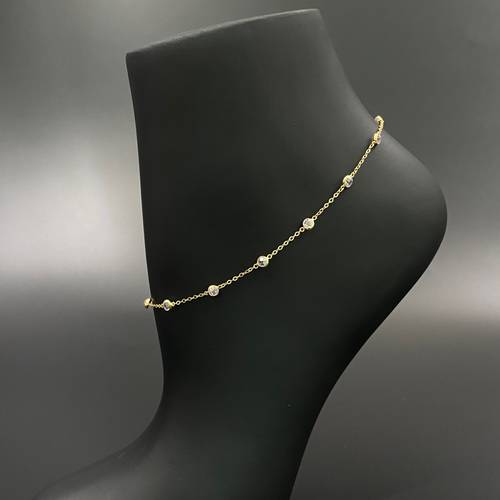 خلخال ذهب عيار 18